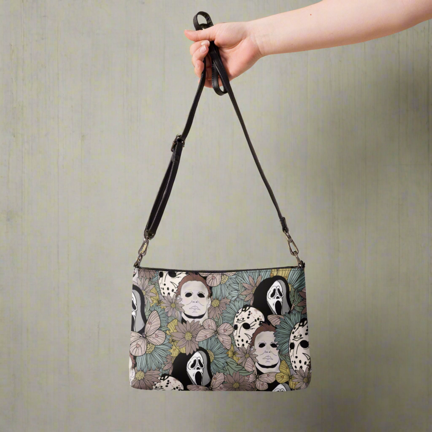 Versatile Crossbody Bag - Sorta Spooky